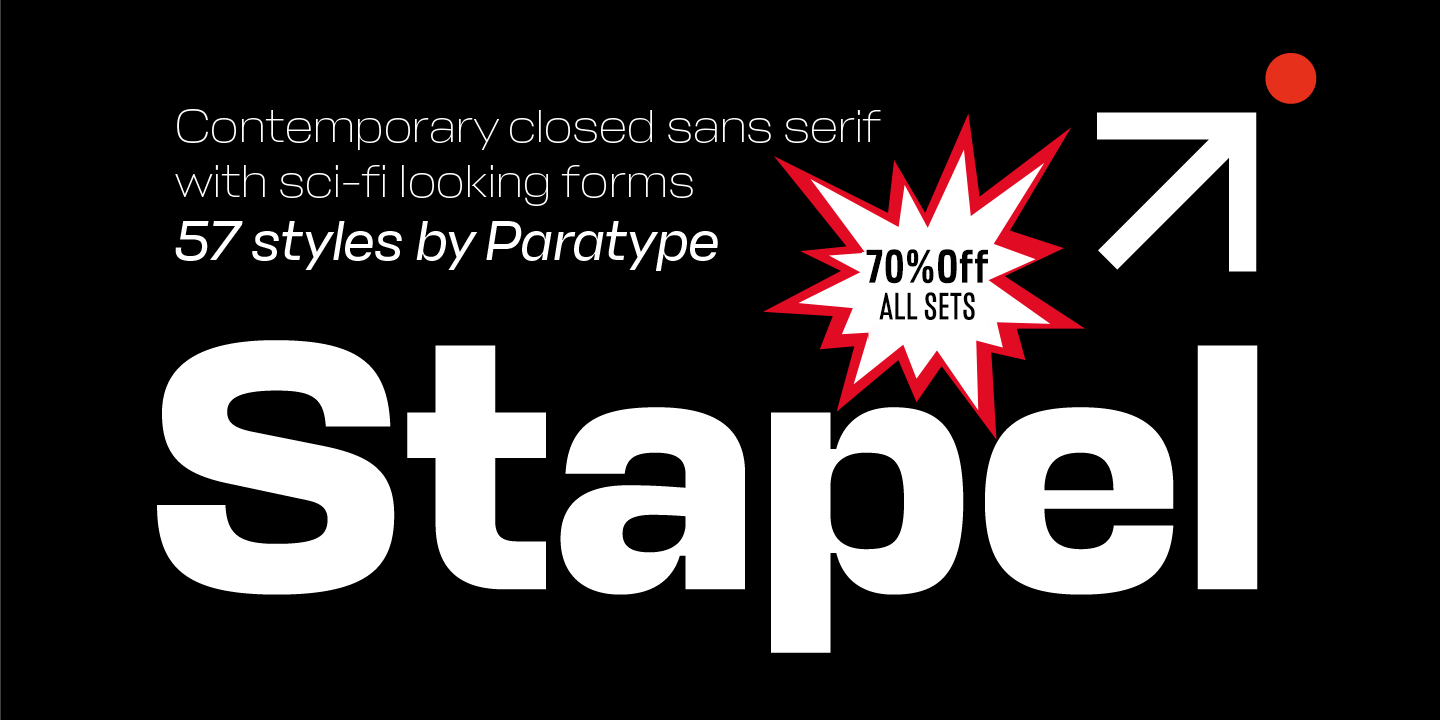 Example font Stapel #16
